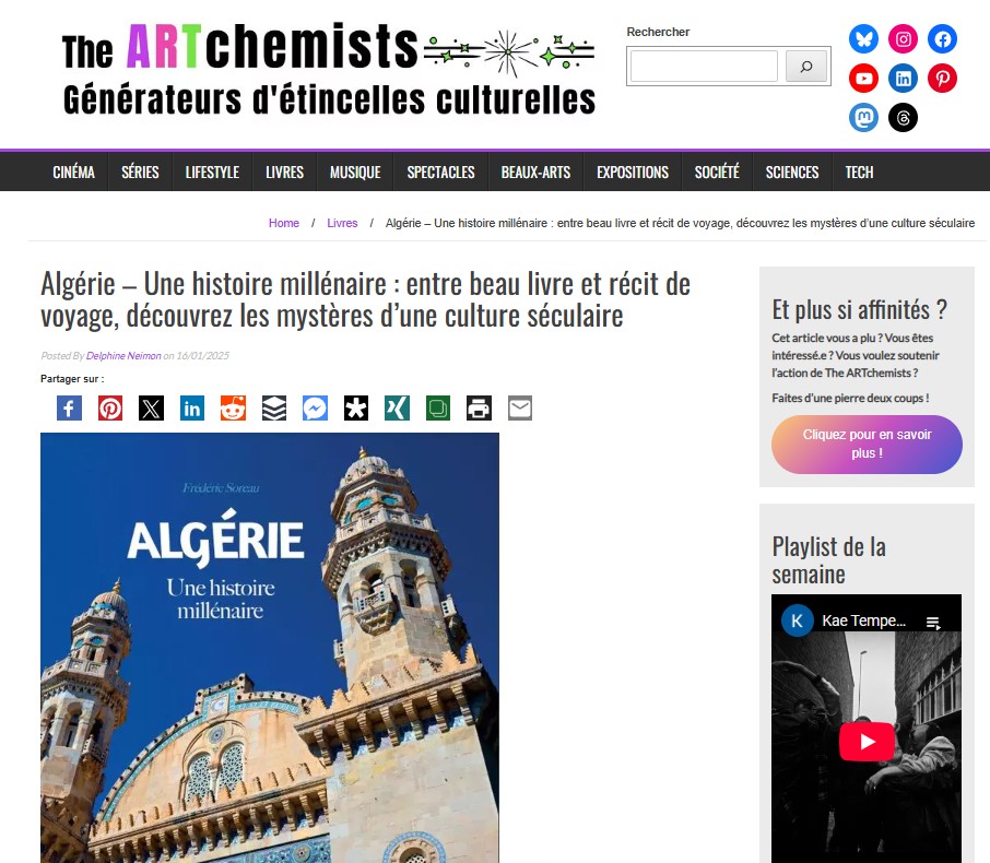 chronique livre algérie affiche expo nantes