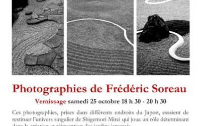 Exposition « Paysages de jardins » au Dojo Zen de Paris