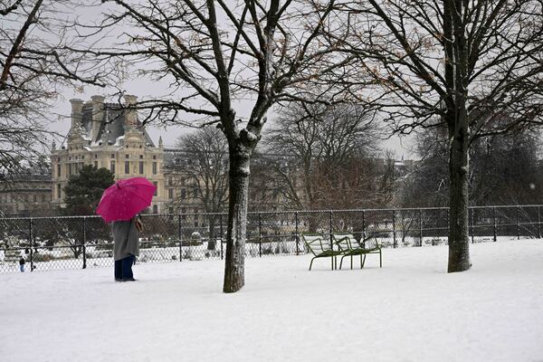 Paris sous la neige 2026